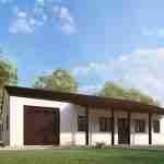 plan 470-0015 front view zoomed out rendering