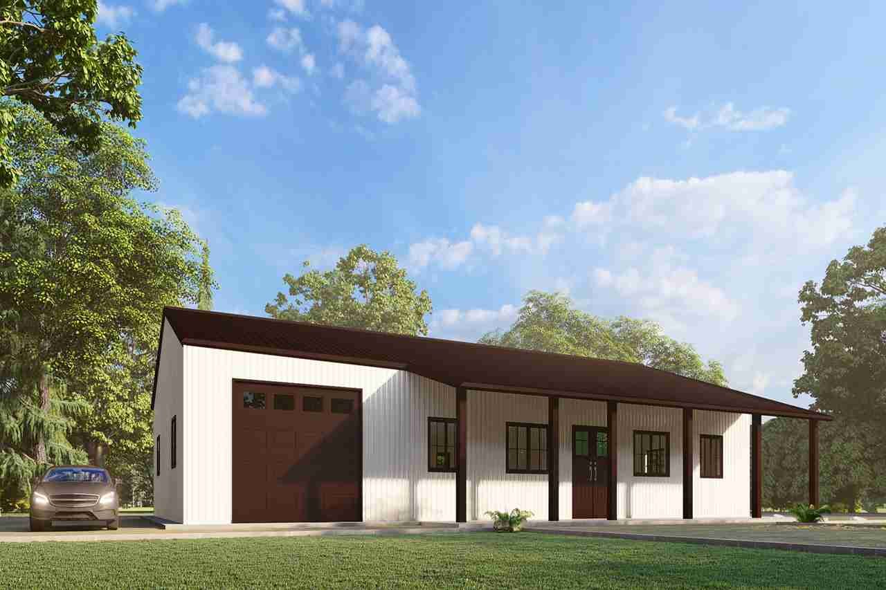 plan 470-0015 front view zoomed out rendering