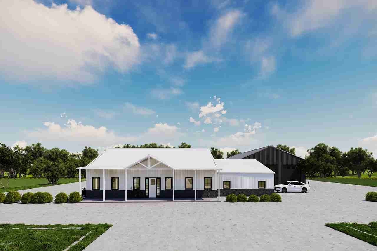 plan 240-0016 front view rendering