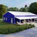 plan 470-0018 aerial rear rendering