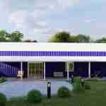 plan 470-0018 rear porch rendering