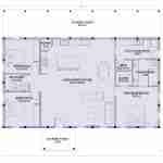 plan 470-0018 main level floor plan