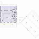 plan 470-0021 second level floor plan