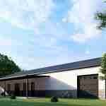 plan 470-0014 garage rendering