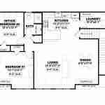 plan 110-0007 main level floor plan