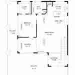 Plan 630-0070 Second Level Floor Plan