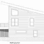 Plan 630-0066 Rear Elevation