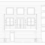 plan 630-099 front view elevation