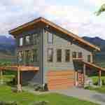 plan 630-099 front view rendering