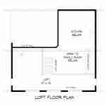 plan 630-099 loft floor plan