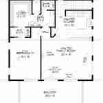 plan 630-0002 main level floor plan