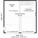 Plan 630-0071 Main Level Floor Plan