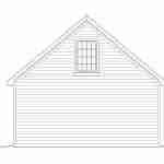 Plan 630-0093 Rear Elevation