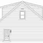 plan 630-0117 right view elevation