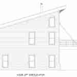 Plan 630-0072 Left Elevation