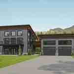 Plan 630-0072 Front View Rendering