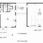 Plan 630-0072 Main Level Floor Plan
