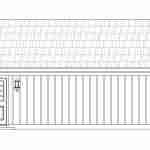 Plan 630-0056 - Rear Elevation