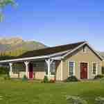 Plan 630-0056 - Front View Rendering