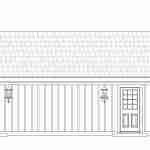 plan 630-0035 rear view elevation