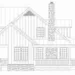 Plan 630-0083 Left Elevation