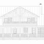 Plan 630-0083 Rear Elevation