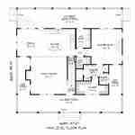 Plan 630-0083 Main Level Floor Plan