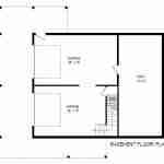 plan 630-0009 basement level floor plan