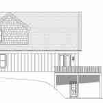 plan 630-0009 rear view elevation