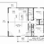 plan 630-0009 main level floor plan