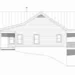 Plan 630-0095 Right Elevation