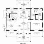 Plan 630-0095 Main Level Floor Plan