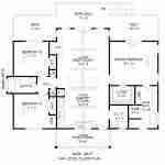 Plan 630-0057 - Floor Plan