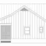 plan 630-0120 left view elevation
