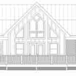 plan 630-0120 rear view elevation