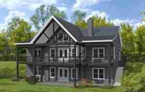 Plan 630-0062 - Primary View Rendering