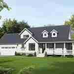 Plan 630-0076 Front Rendering