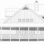 Plan 630-0076 Right Elevation