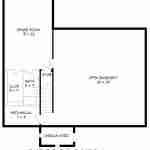 Plan 630-0076 Basement Floor Plan