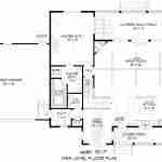 Plan 630-0076 Main Level Floor Plan