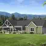 plan 630-0122 front view rendering