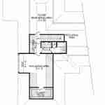 plan 630-0042 second level floor plan