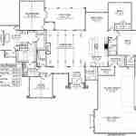 plan 240-0166 main level floor plan
