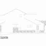 plan 240-0173 left view elevation