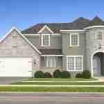 plan 240-0177 front view rendering