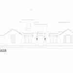 plan 240-0178 front view elevation