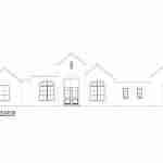 plan 240-0179 front view elevation