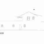 plan 240-0184 right view elevation