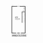 plan 240-0189 attic floor plan