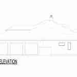 plan 240-0192 right view elevation